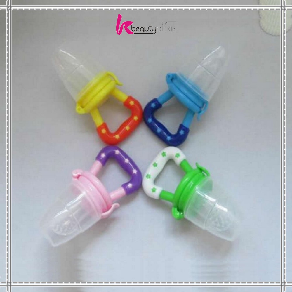 COD Empeng Dot Buah Anak Bayi Baby Fruit Feeder Rattle Teether Kompeng Pacifier Gigitan Bayi