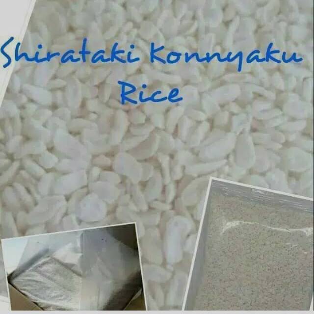 Beras Shirataki / Konyaku Rice/Pengganti Nasi