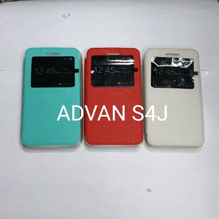 ADVAN S4J sarung flip cover ume/ sarung model buku MANTUL