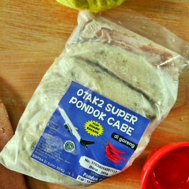 

Otak-otak super pondok cabe