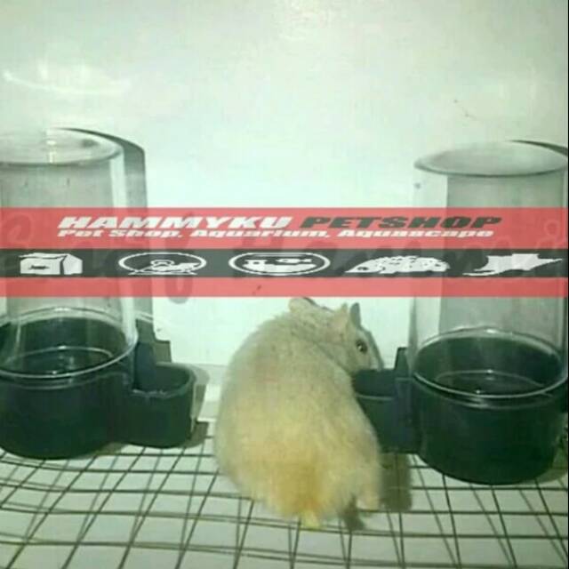 TEMPAT MAKAN HAMSTER - DISPENSER PAKAN BIJIAN HAMSTER