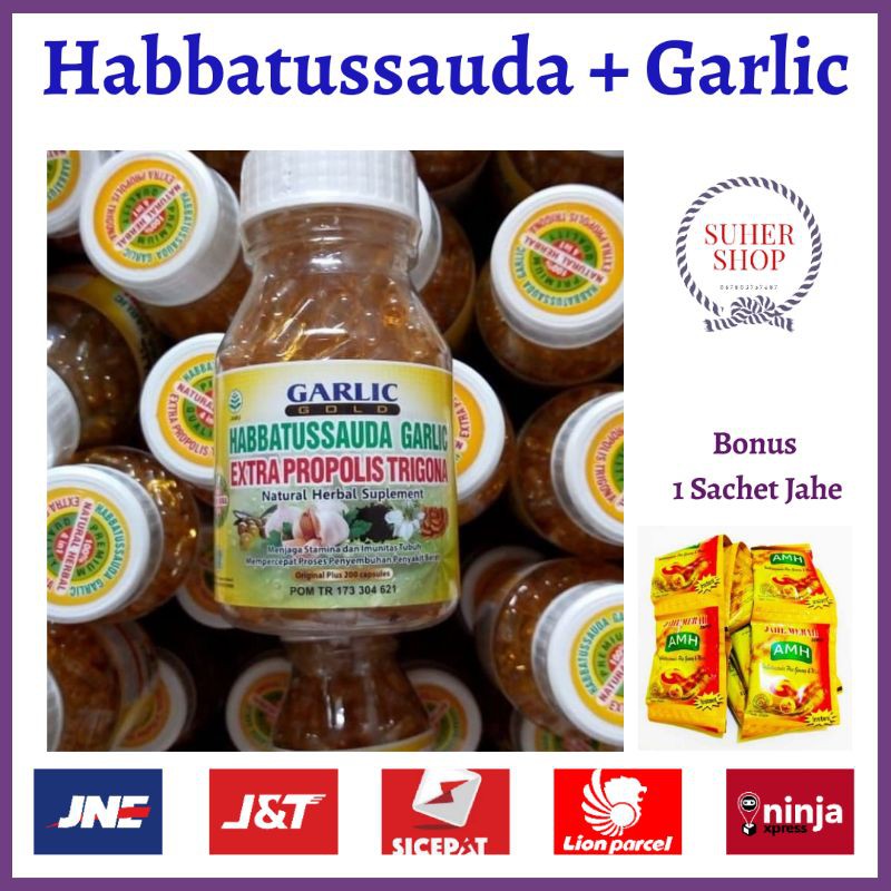 Garlic Gold (Habbatussauda + Garlic + Propolis Trigona dll)