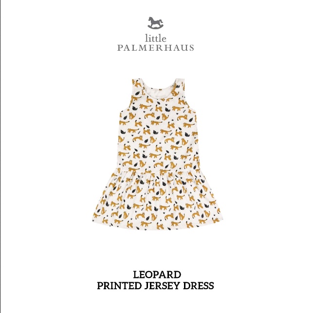 PNB240 LITTLE PALMERHAUS PRINTED JERSEY DRESS