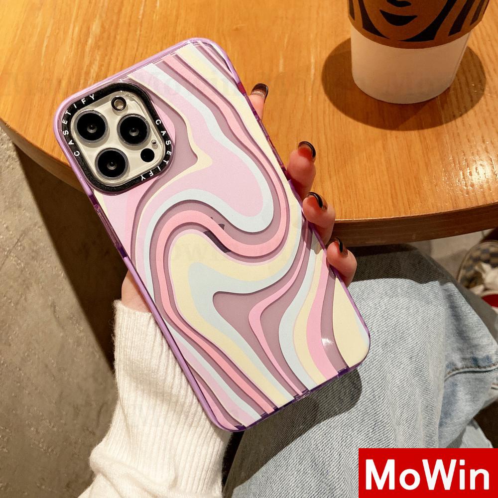 Casing Silikon Compatible for Iphone 13 Pro Max 12 Pro Max 11 Pro Max 7 Plus Xr Xs Max 12 Pro 7 Motif Abstrak Warna Gradasi