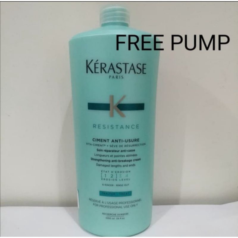 Jual KERASTASE CIMENT ANTI USURE CONDITIONER 1000ML | Shopee Indonesia