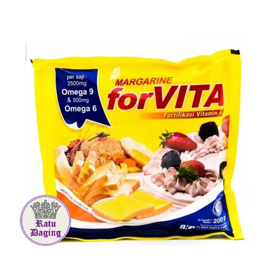 

Margarin Forvita / Mentega 200gr