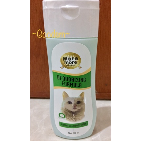 Shampo Kucing More More Please Deodorizing Cat Shampoo 100ml