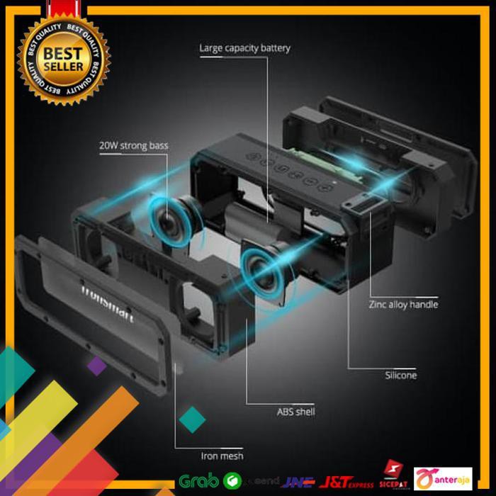 BIG SALE.. SPEAKER TRONSMART ELEMENT FORCE PLUS WATERPROOF PORTABLE BLUETOOTH-ORI ..TERMURAH