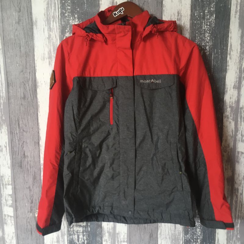 Jaket Gunung Outdoor Waterproof Montbell Second Original