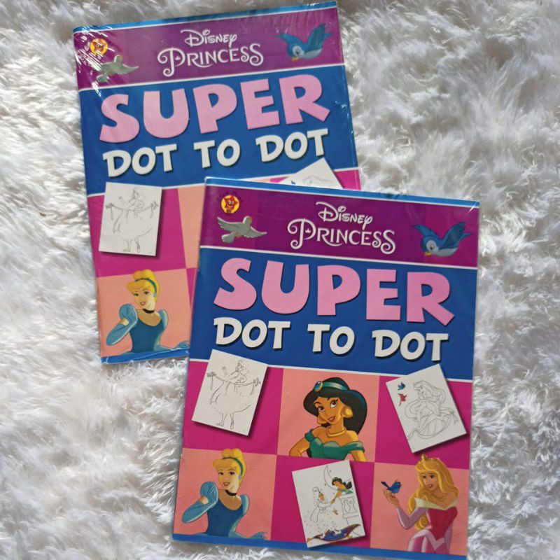 Buku Aktivitas Anak - Disney Princess - Super Dot To Dot