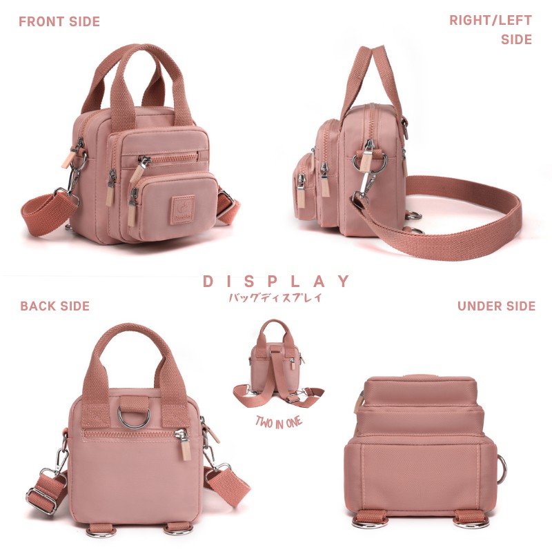 Tas Selempang Wanita COLORFUL FOX 0461 Sling Bag Tas Ransel Wanita Hand Bag Wanita WATCHKITE WKOS