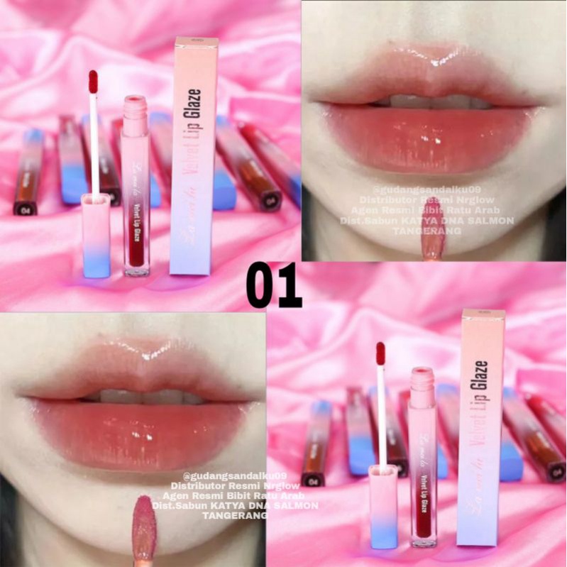 LIPSTIK WATERPROOF - LIPGLOS - LIPTINT - LIPSTIK TAHAN LAMA DAN RINGAN - LML VELVET LIPGLAZE