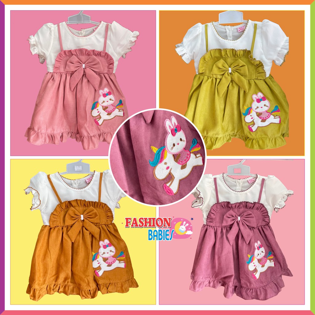 ❤ FashionBabies ❤ DRESS VELVET BABY / DRESS IMPORT / ROK BAYI PEREMPUAN / BABY GIRL DRESS