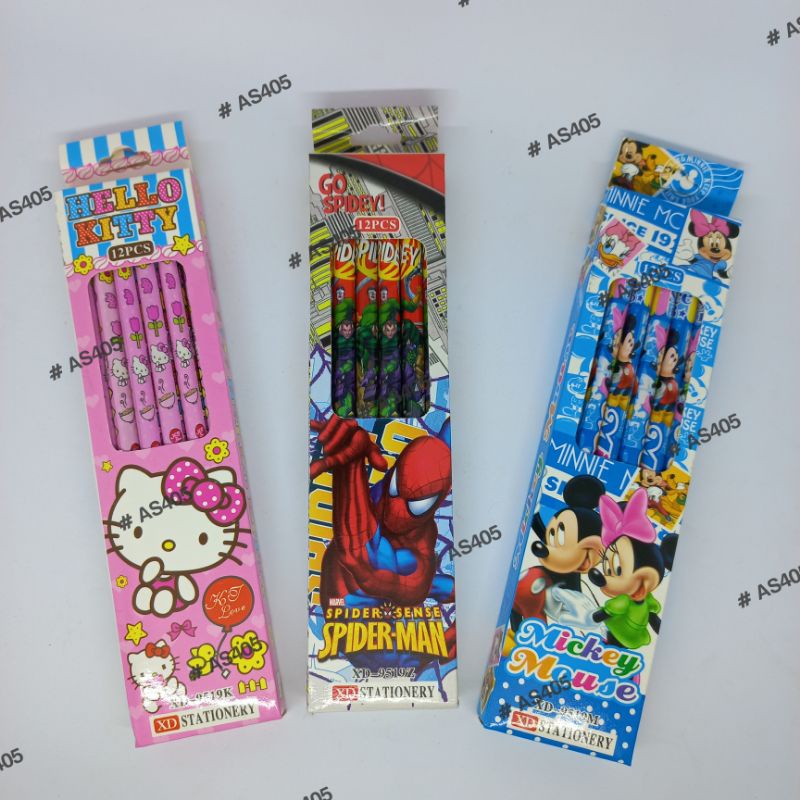 

Pensil / Pencil Kartun Fancy HELLO KITTY ONLY