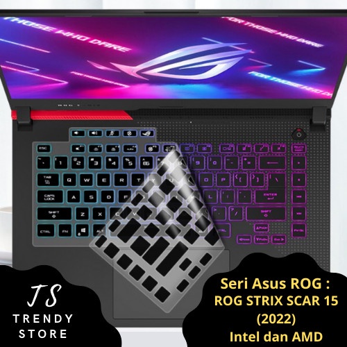 Keyboard Protector Cover Asus ROG Strix Scar 15 G533 (2022) 15.6 Inch