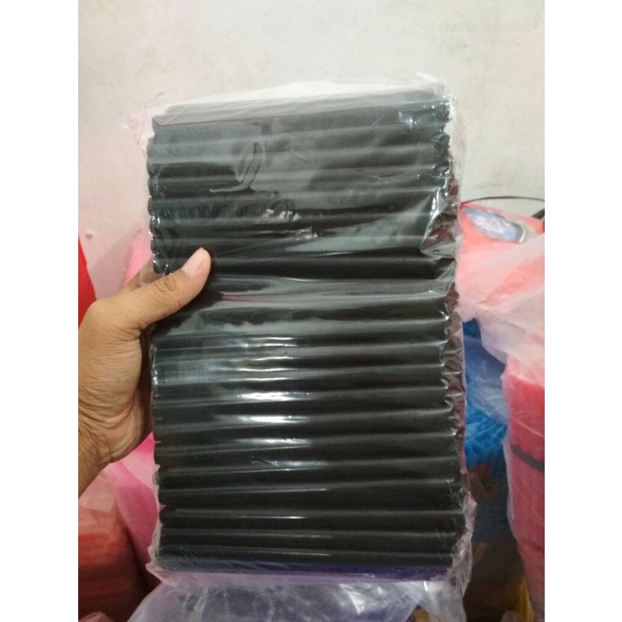

Lainnya-Minuman-Bubuk- Sedotan Bubble Warna Hitam | Black Straw Full Color | Lubang Besar -Bubuk-