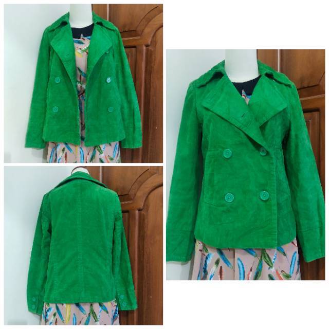 ❎ Pesanan ❎ PL Coat Hijau (Brand "GAP") Kode 239 Preloved Coat