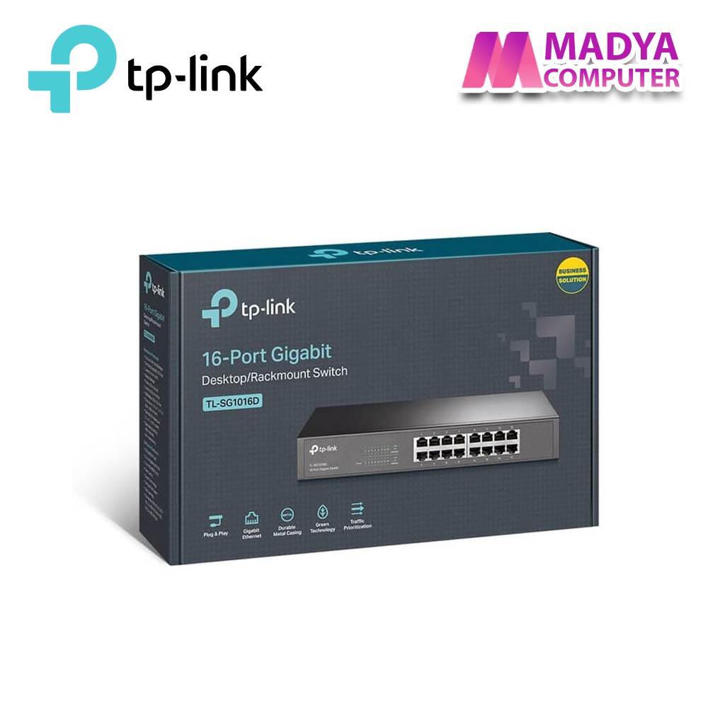 TP-Link TL-SG1016D 16 Port Gigabit Switch