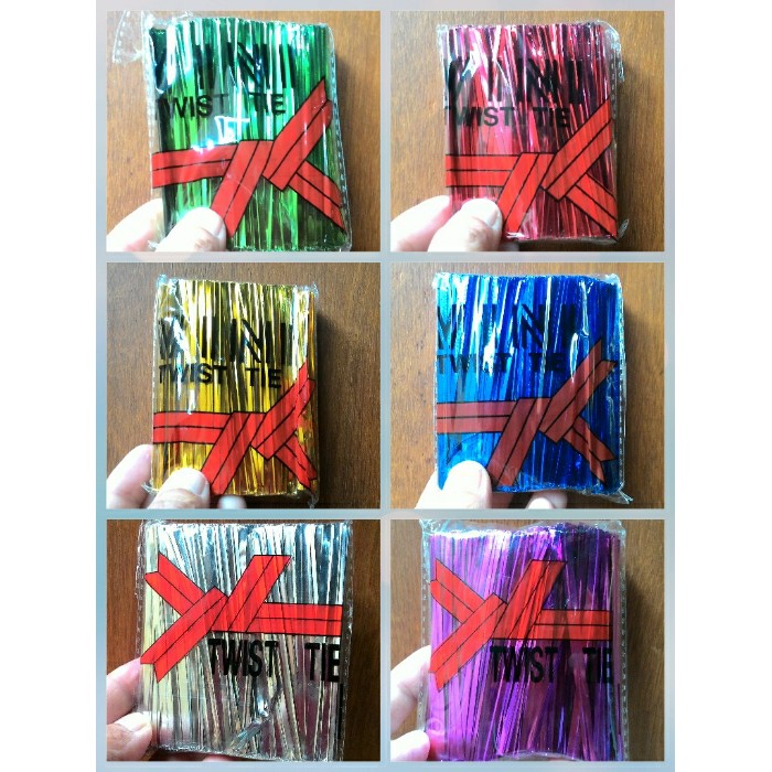 

Tali kawat panjang 8 cm isi 10 pcs - Emas