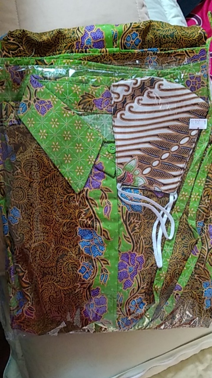 Nima 30676 - Gamis Batik Modern