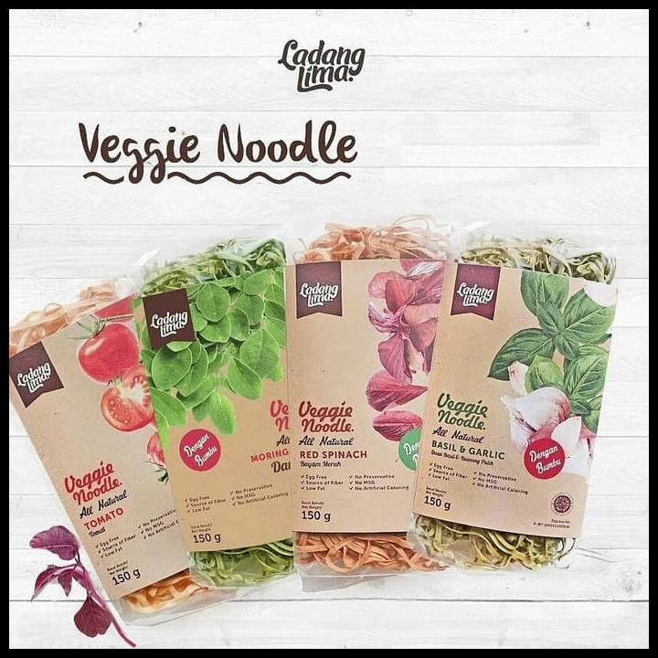 

HOT SALE Ladang Lima Veggie Noodle 150 gr terjamin
