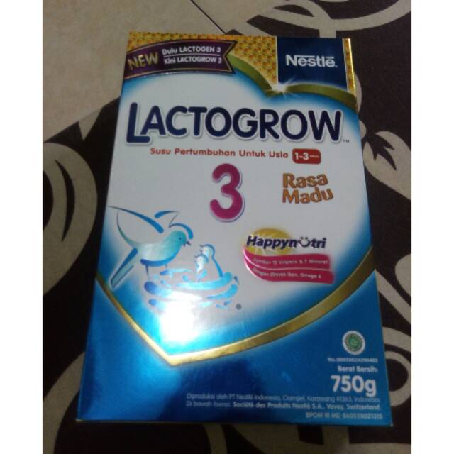 Lactogen 3 Madu 750gr Lactogrow