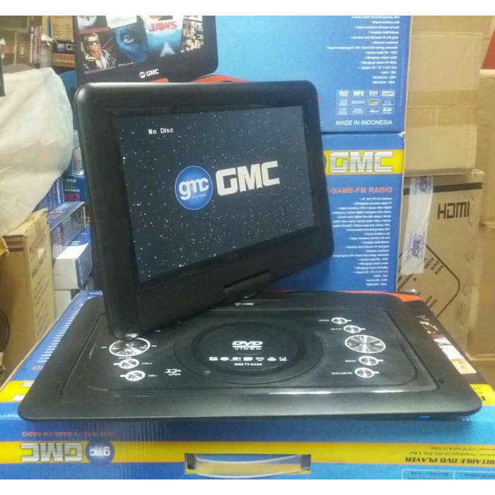 Promo GMC portable dvd tv 14 inch  Limited