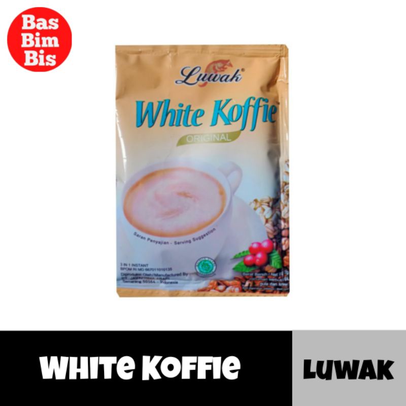 

Kopi Luwak White Koffie Sachet