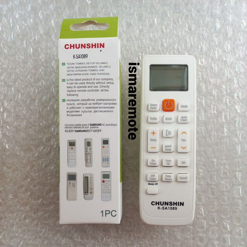 REMOTE REMOT AC SAMSUNG INVERTER MULTI/UNIVERSAL CHUNSHIN K-SA1089