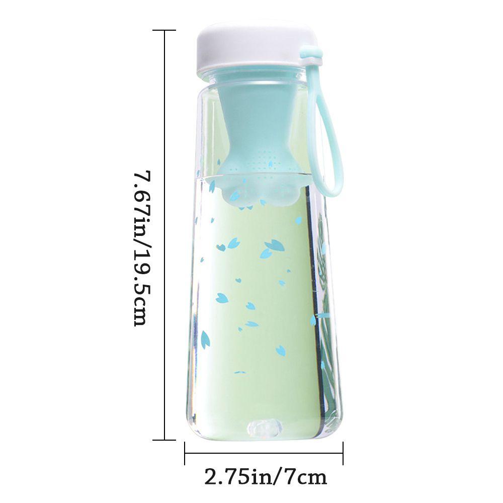 Solighter 550ml Botol Air Minum Outdoor Portable Milk Juice Kapasitas Besar