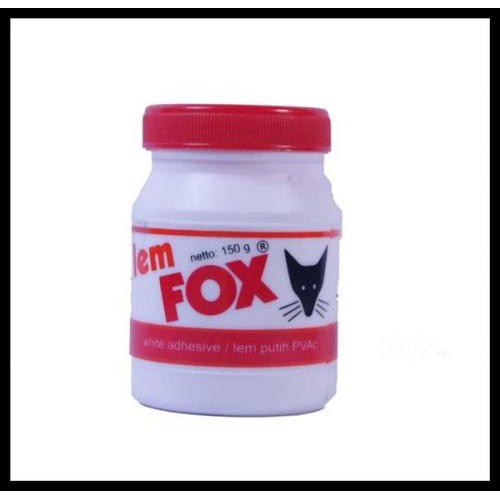 

Lem Fox Putih PVAc 150 gr - Bisa untuk Kayu dan Kertas / Slime