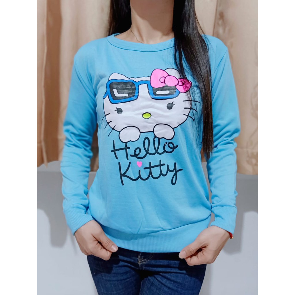 LEANA58 SWEATER WANITA HELLO