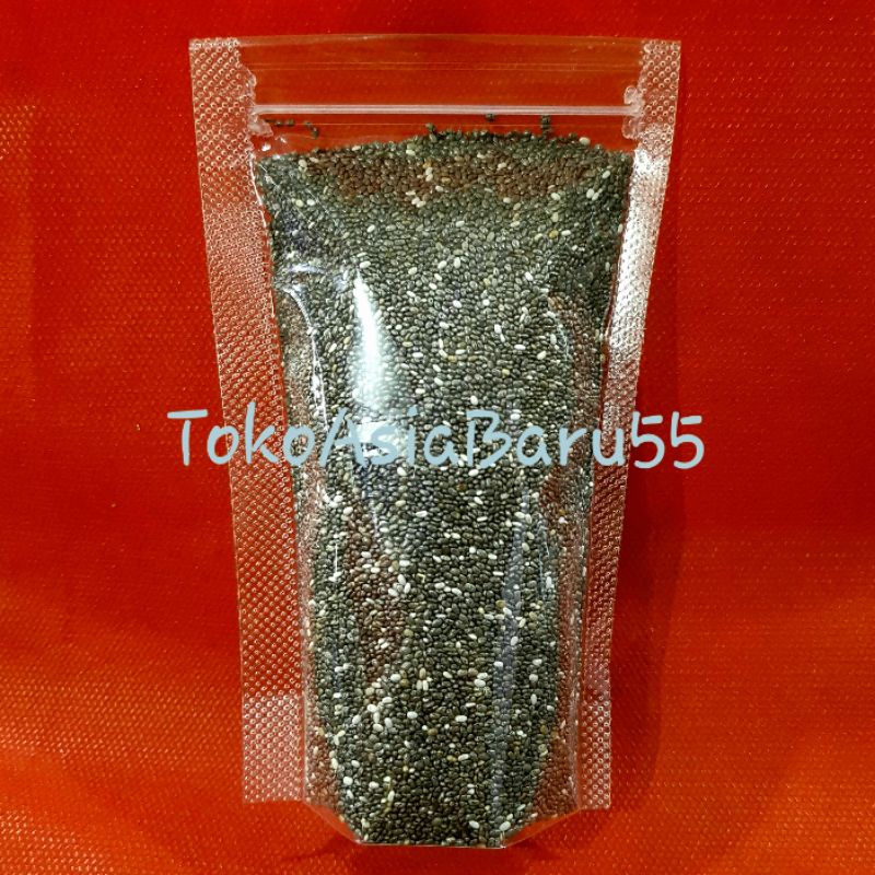 

Organic Black Chia Seed Mexico 100gr - Organik black chia seeds