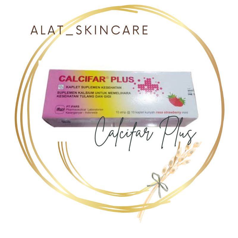 CALCIFAR PLUS TABLET PER BOX