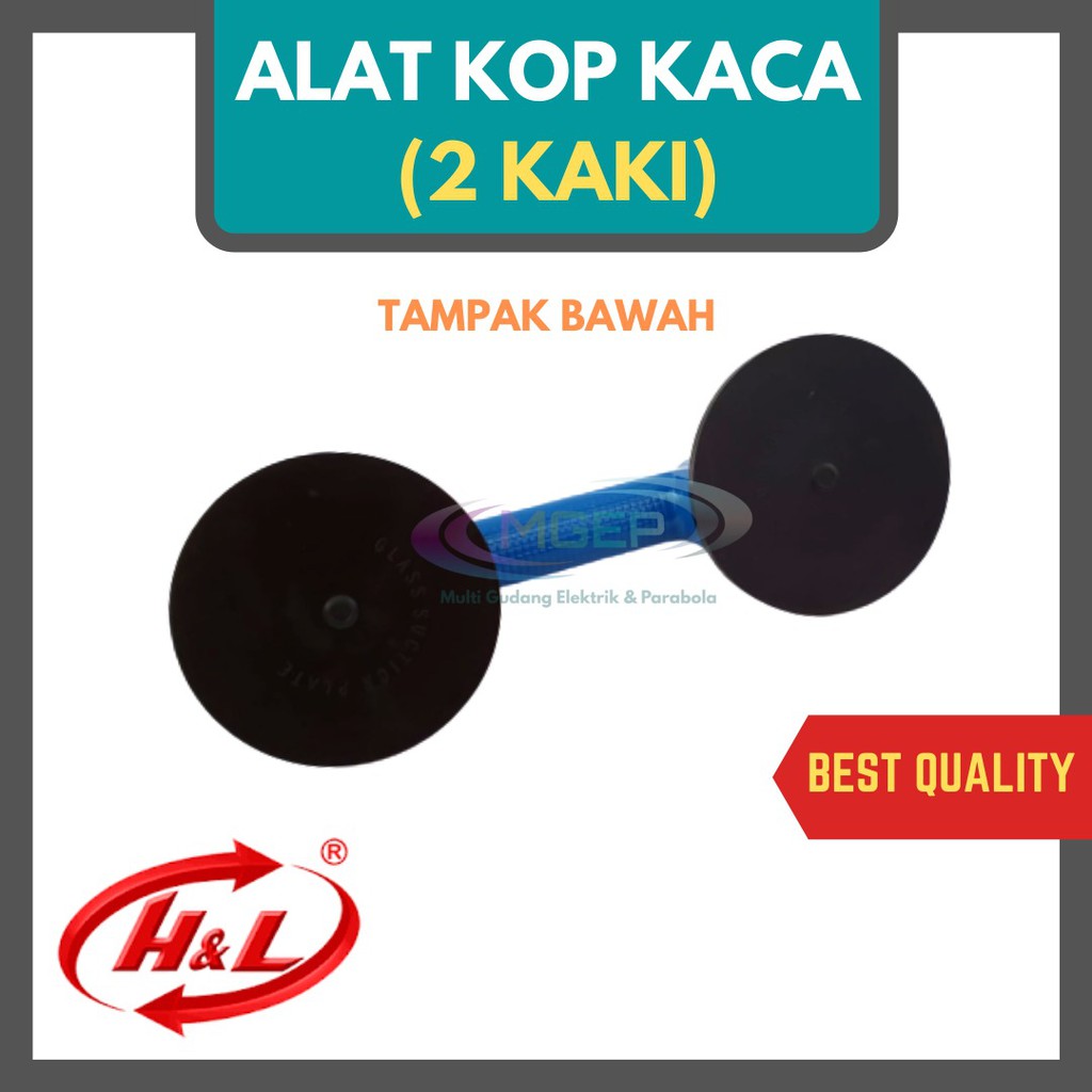 H&amp;L Glass Sucker 2 Kaki Kop Kaca Suction Pump 2 kaki