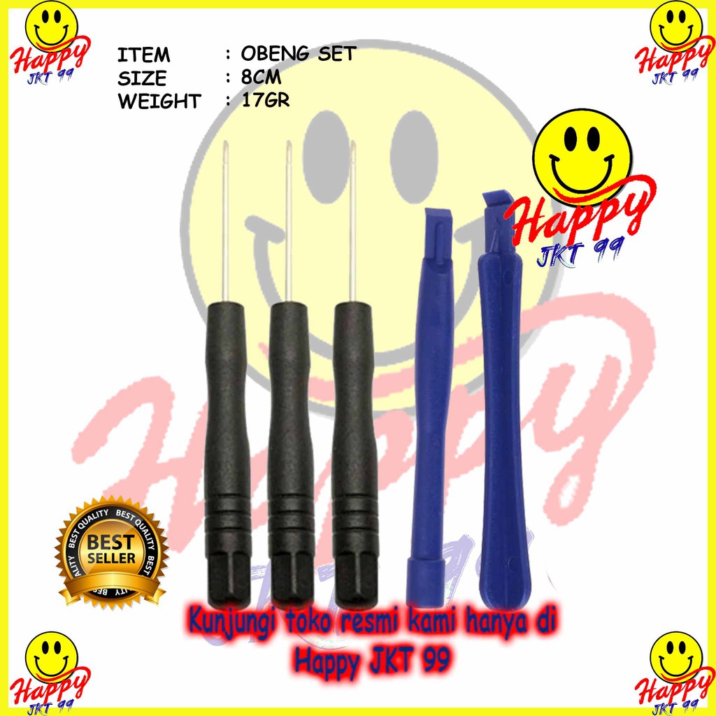 [ HAPPY JKT 99 ] OBENG SET FOR IPHONE MINI KECIL OPENING TOOL 8IN1 8 IN 1 ORIGINAL