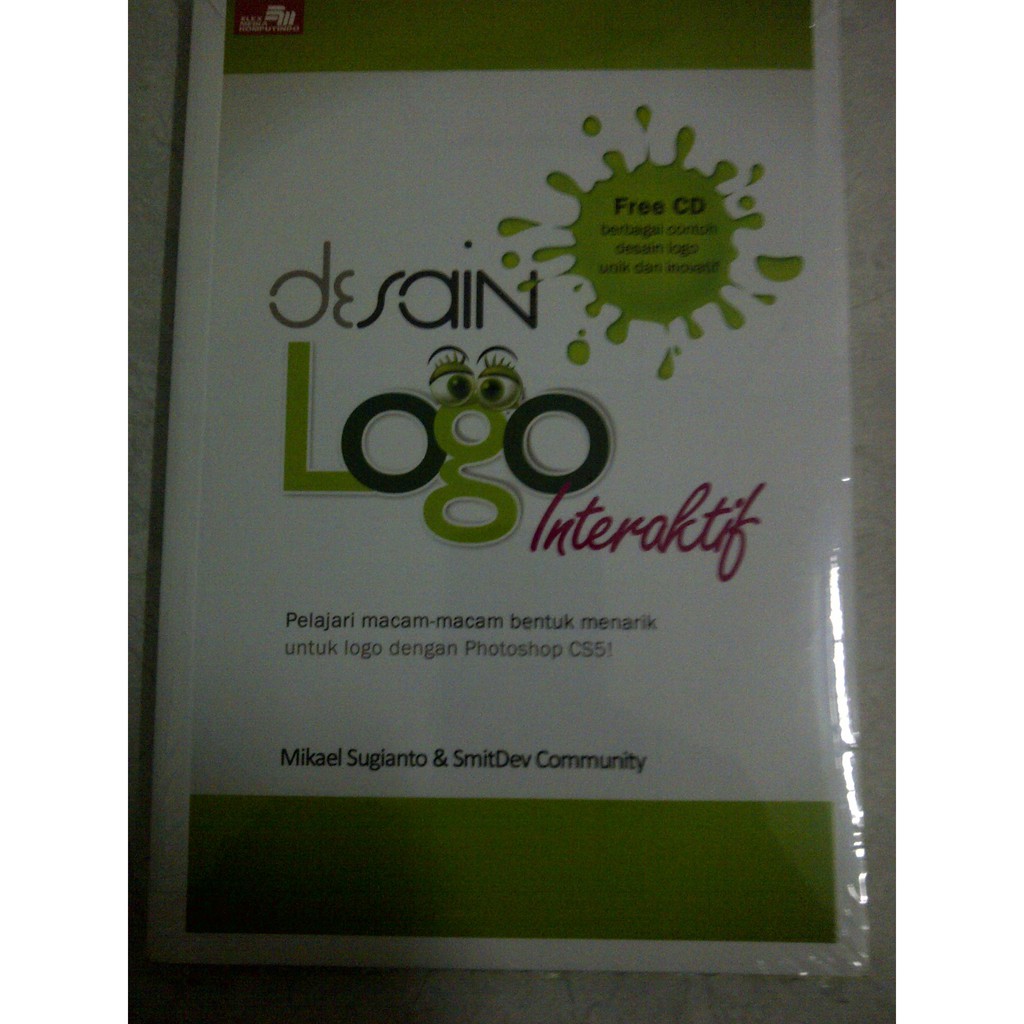 

Buku Desain Logo Interaktif Free CD Berbagai Desain Logo Unik