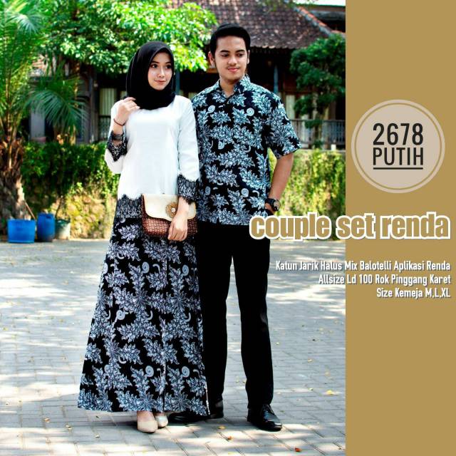 Couple rok n blouse arsyila klok lawasan