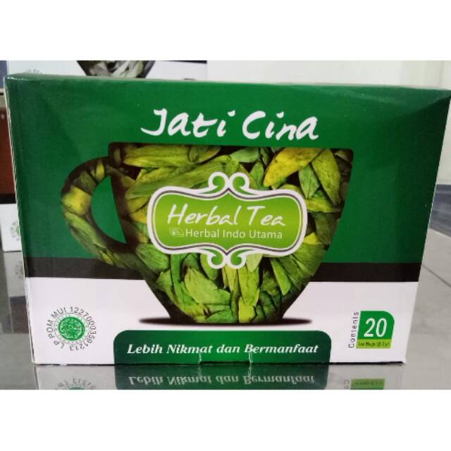 

Teh Herbal Jati Cina Herbalindo Utama 20pcs