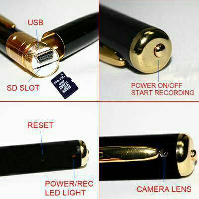 Spy Pen / Spy Camera / kamera Pengintai Pulpen BPR6