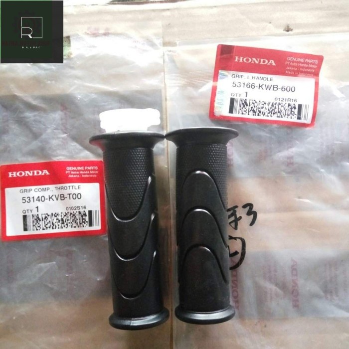 Hand grip set Honda vario fi beat fi universal bisa buat semua motor