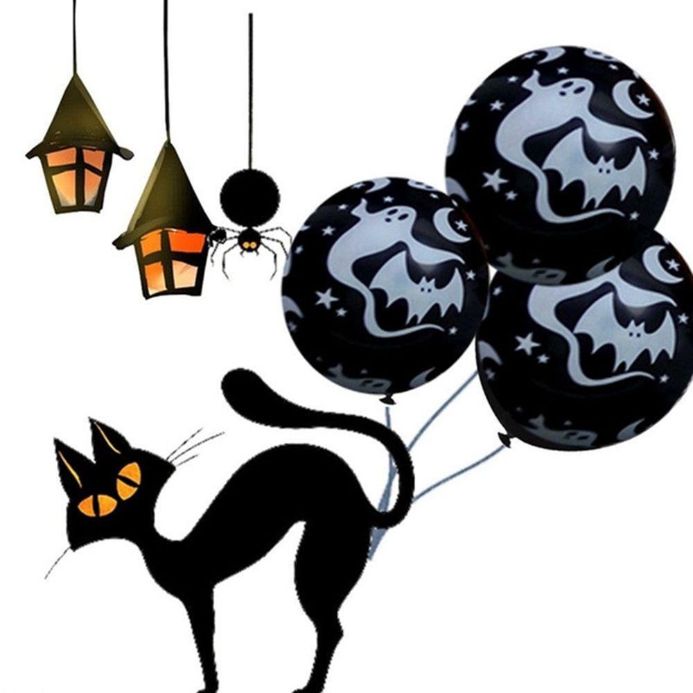 Balon Halloween Agustina 12inch Tengkorak Labu Party Decor Ghost Latex Happy Halloween Dekorasi Halloween