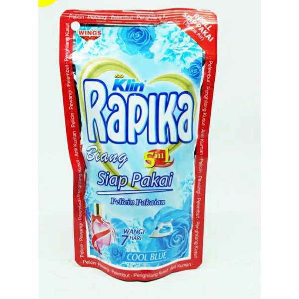 Rapika Biang 5in1 Pelicin Pakaian Refill 250ml(kemasan baru)