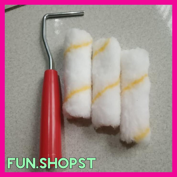 

KUAS ROLL CAT BUSA MINI KECIL SET DENGAN REFILL CADANGAN