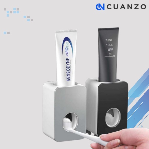 Dispenser Pasta Gigi Odol Modern Otomatis / Tooth Paste Auto Squeezer Tempat Odol Otomatis Tempel Dinding / Dispenser Odol Berkarakter Putar Tempel Gantung Dinding Kuat / Rak Pasta Gigi Pencet Otomatis Modern Model Baru Murah Original