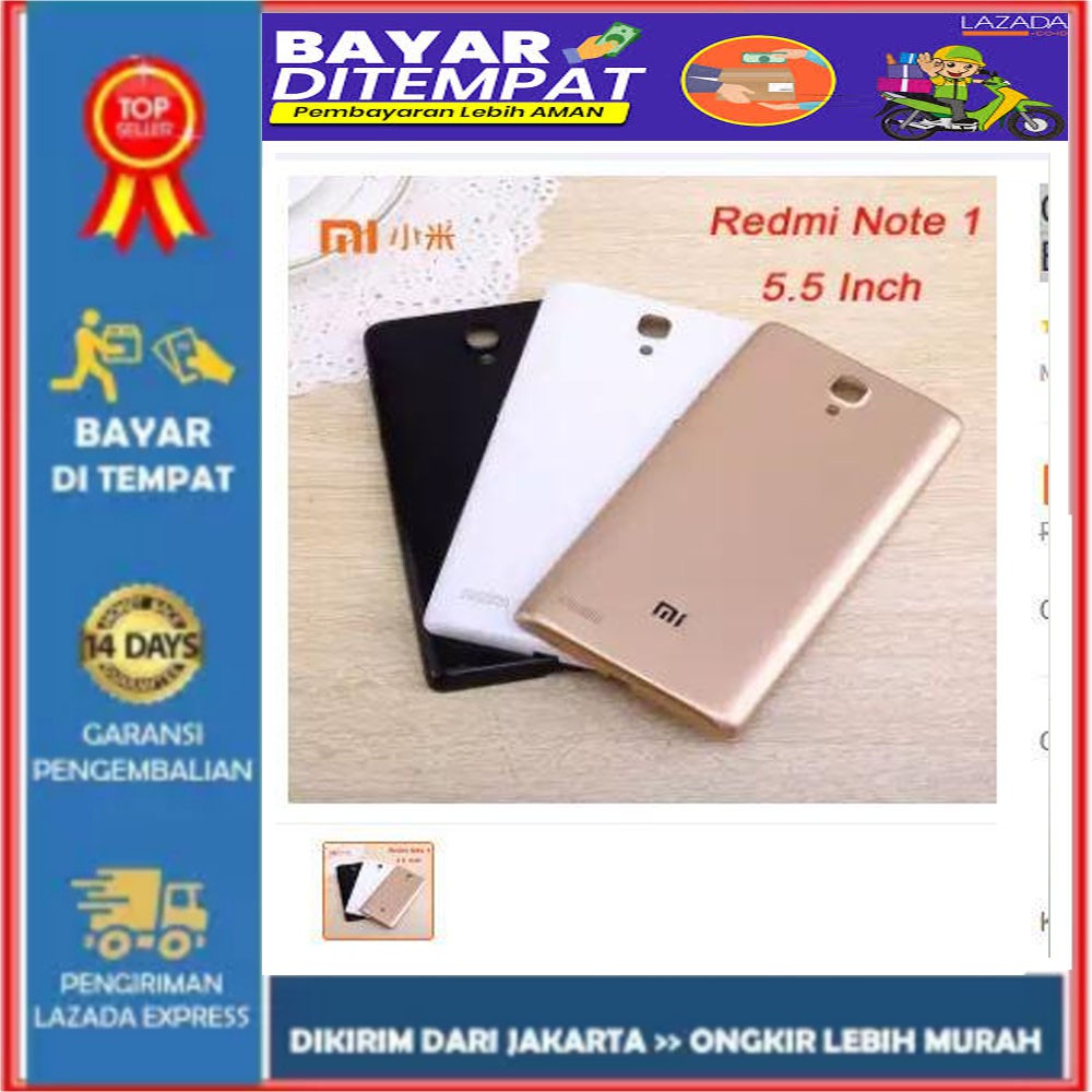 Case Xiaomi Redmi Note  Backdoor  Tutup Belakang Xiaomi Redmi Note 1