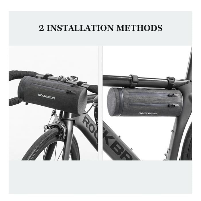 Tas Sepeda Stang Depan Road Bike Drame Waterproof Bike Bag Seli MTB