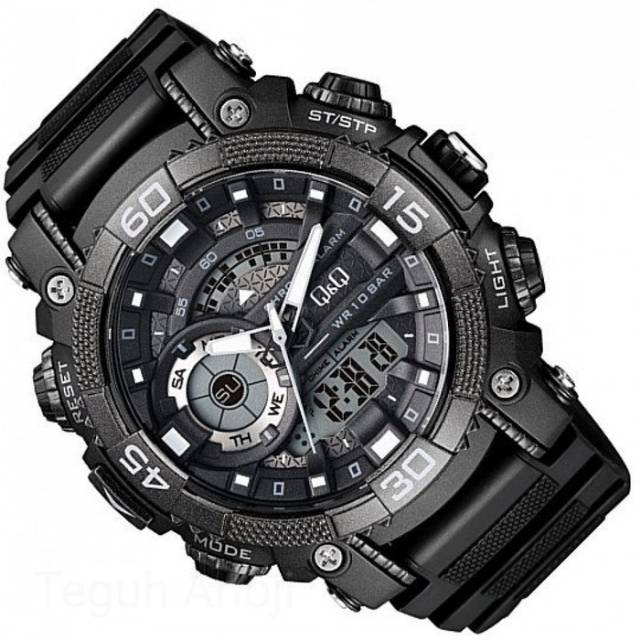 Arloji Jam Tangan Pria Q&Q QnQ QQ Asli Ori original GW87 GW87J