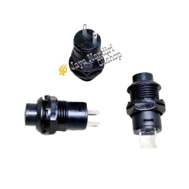 Switch / Saklar Push ON OFF Hitam