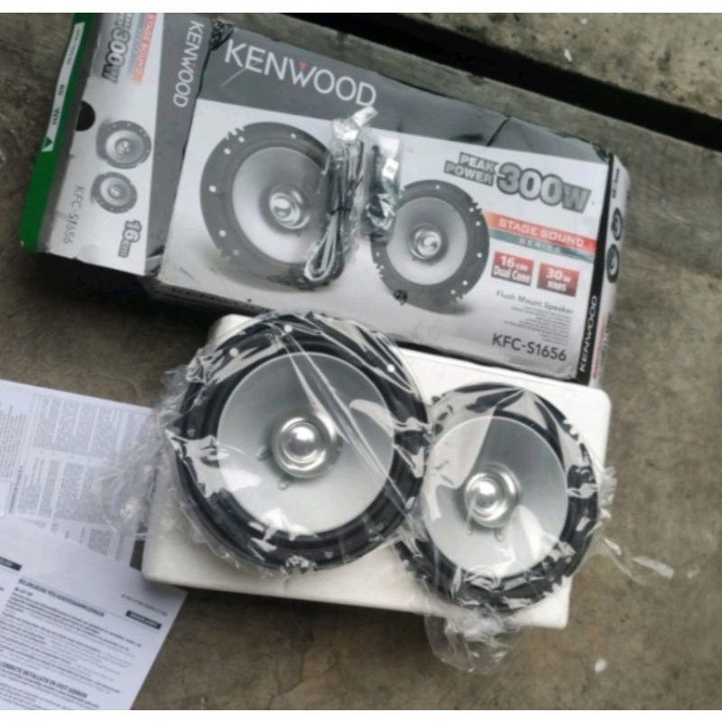 Speker Pintu Mobil RAIZE 6 Inch Full Bas Speaker KENWOOD Original